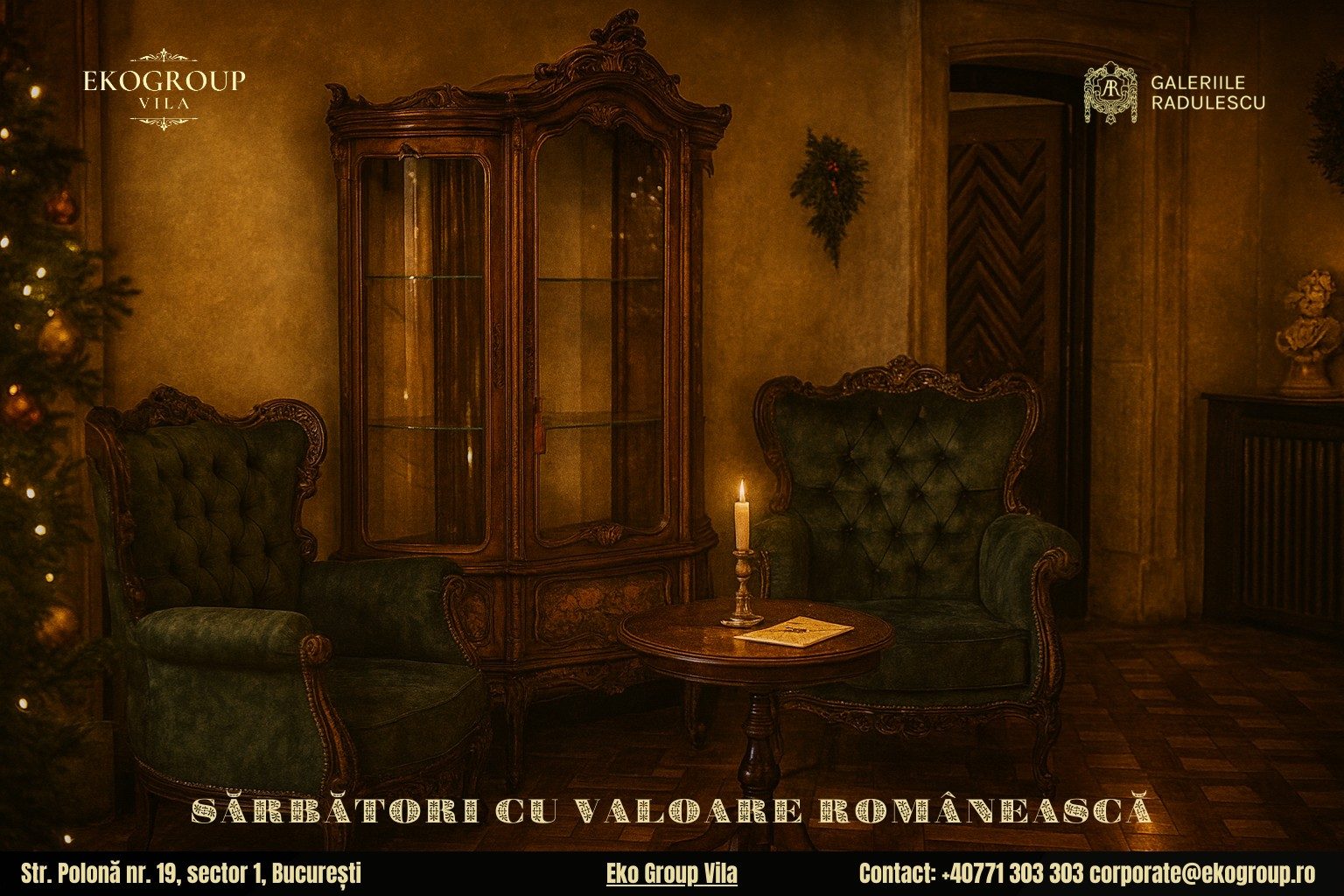 Crăciunul în România interbelică: amintiri și tradiții din anii ’30 la Eko Group Vila